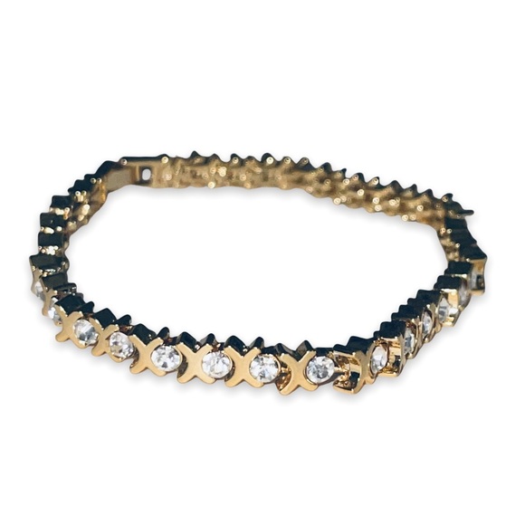 Vintage Moscow 4.80ct. White Topaz 14k Gold Tennis Bracelet 1950s - Picture 5 of 16